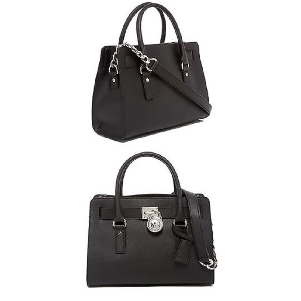Michael Kors black Hamilton bag